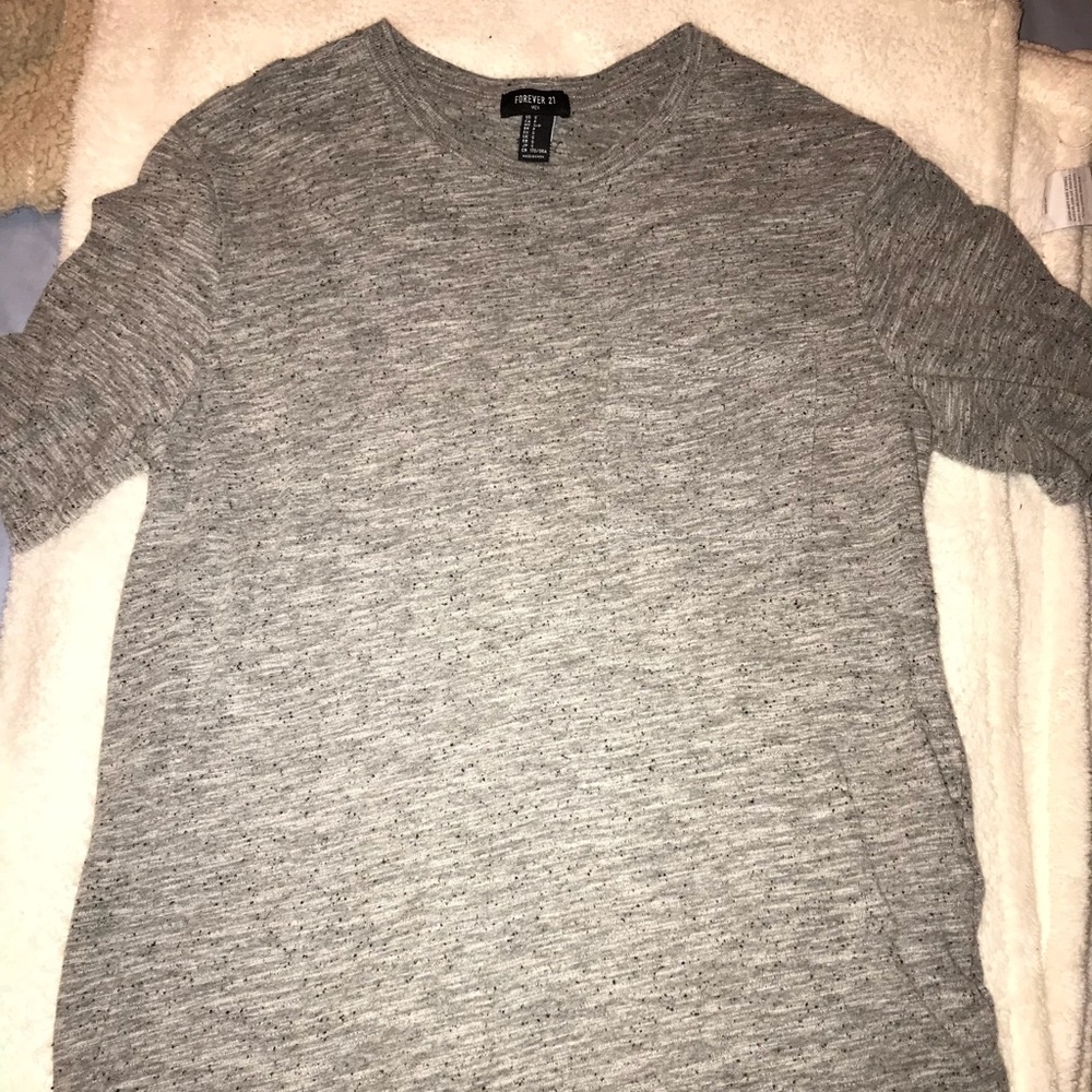 forever 21 men’s basic grey t-shirt *great condit*